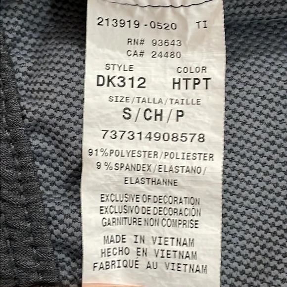 Dickies Dynamix Zip Front Bomber Scrub Jacket Gray S - Picture 12 of 16